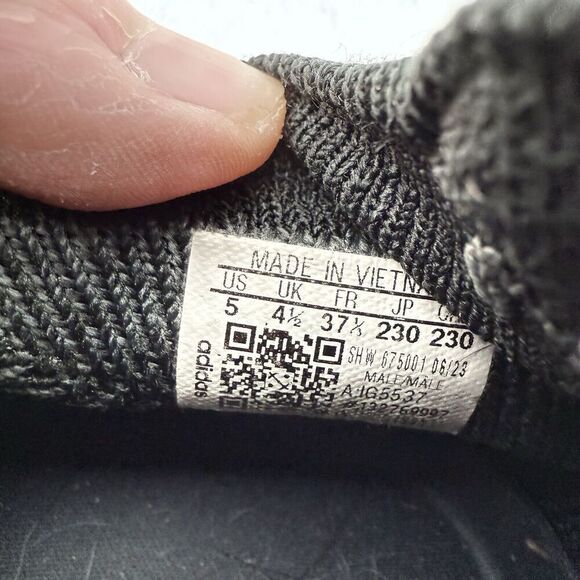 Adidas NMD S1 Core Black Knit Shoes Size 5 main image 6